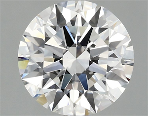 Picture of Lab Grown Diamond 2.57 Carats, Round with Ideal Cut, E Color, VVS2 Clarity and Certified by IGI