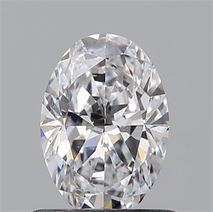 Picture of Natural Diamond 0.60 Carats, Oval with  Cut, D Color, VS2 Clarity and Certified by GIA