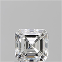 Natural Diamond 1.01 Carats, Asscher with  Cut, G Color, VS2 Clarity and Certified by GIA