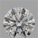 Natural Diamond 0.70 Carats, Round with Excellent Cut, E Color, SI2 Clarity and Certified by GIA