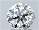 Diamante Natural 1.00 quilates, Redondo , Color I, claridad SI1 y certificado GIA