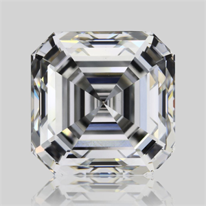 Foto Diamante Natural 1.71 quilates, Asscher , Color H, claridad VS1 y certificado GIA de