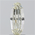 Natural Diamond 1.00 Carats, Oval with  Cut, L Color, SI1 Clarity and Certified by GIA