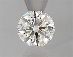 Picture of Natural Diamond 0.41 Carats, Round with Excellent Cut, G Color, SI2 Clarity and Certified by IGI