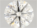Natural Diamond 1.06 Carats, Round with Excellent Cut, K Color, SI1 Clarity and Certified by GIA