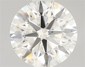 Picture of Natural Diamond 1.06 Carats, Round with Excellent Cut, K Color, SI1 Clarity and Certified by GIA