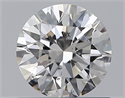 Natural Diamond 0.78 Carats, Round with Excellent Cut, G Color, SI2 Clarity and Certified by GIA