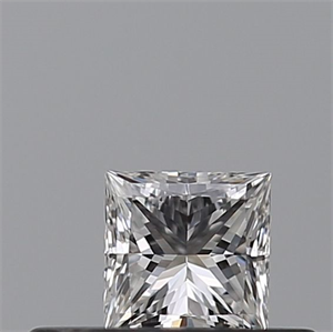 Foto Diamante Natural 0.23 quilates, Princesa , Color E, claridad VVS1 y certificado GIA de