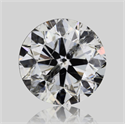 Diamante Natural 1.72 quilates, Redondo , Color G, claridad SI2 y certificado HRD