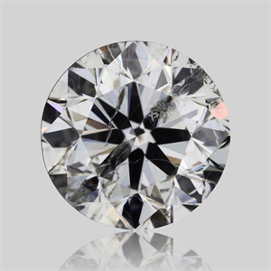 Foto Diamante Natural 1.72 quilates, Redondo , Color G, claridad SI2 y certificado HRD de