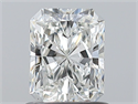 Natural Diamond 0.83 Carats, Radiant with  Cut, H Color, SI1 Clarity and Certified by GIA