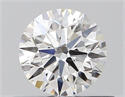 Diamante Natural 0.51 quilates, Redondo , Color F, claridad VS2 y certificado GIA