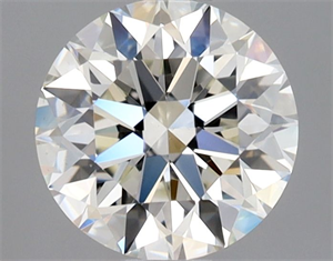 Picture of Natural Diamond 0.70 Carats, Round with Excellent Cut, I Color, VS1 Clarity and Certified by GIA