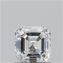 Natural Diamond 0.91 Carats, Asscher with  Cut, G Color, VVS2 Clarity and Certified by GIA