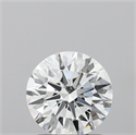 Lab Grown Diamond 1.24 Carats, Round with Ideal Cut, D Color, VVS2 Clarity and Certified by IGI