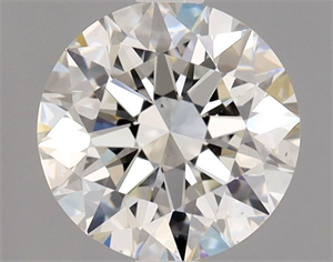 Picture of Natural Diamond 1.00 Carats, Round with Excellent Cut, I Color, VS2 Clarity and Certified by GIA
