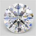 Del inventario de diamantes de laboratorio, 2.54 quilates, Redondo , Color D, claridad VVS1 y certificado GIA
