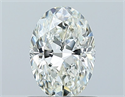 Natural Diamond 0.80 Carats, Oval with  Cut, I Color, VS1 Clarity and Certified by GIA