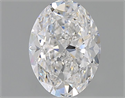 Natural Diamond 1.01 Carats, Oval with  Cut, D Color, VS1 Clarity and Certified by GIA
