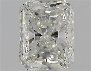 Picture of Natural Diamond 0.61 Carats, Radiant with  Cut, I Color, VS2 Clarity and Certified by GIA