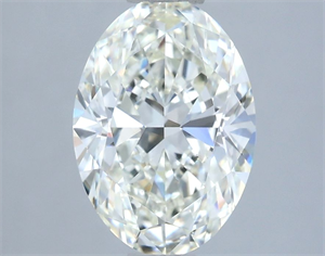 Picture of Natural Diamond 1.50 Carats, Oval with  Cut, I Color, VS1 Clarity and Certified by IGI
