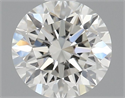 Natural Diamond 0.70 Carats, Round with Very Good Cut, G Color, VVS1 Clarity and Certified by IGI
