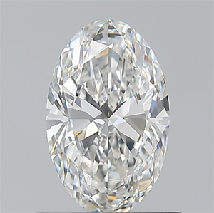 Picture of Natural Diamond 0.70 Carats, Oval with  Cut, F Color, VVS2 Clarity and Certified by GIA