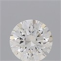 Natural Diamond 0.42 Carats, Round with Excellent Cut, G Color, VS2 Clarity and Certified by IGI