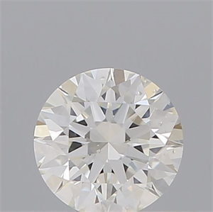 Picture of Natural Diamond 0.42 Carats, Round with Excellent Cut, G Color, VS2 Clarity and Certified by IGI
