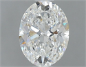 Diamante Natural 0.90 quilates, Ovalado , Color F, claridad VS1 y certificado GIA