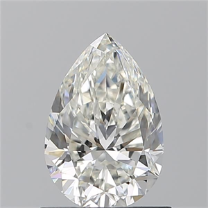 Picture of Natural Diamond 0.90 Carats, Pear with  Cut, I Color, VS1 Clarity and Certified by GIA