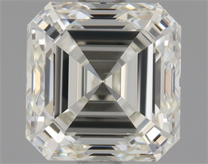 Picture of Natural Diamond 1.50 Carats, Asscher with  Cut, K Color, VVS1 Clarity and Certified by GIA