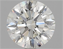 Diamante Natural 1.30 quilates, Redondo , Color H, claridad VS2 y certificado HRD