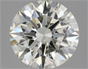 Diamante Natural 2.61 quilates, Redondo , Color L, claridad VVS2 y certificado IGI