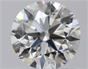 Natural Diamond 0.76 Carats, Round with Excellent Cut, I Color, SI1 Clarity and Certified by GIA