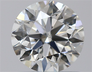 Picture of Natural Diamond 0.76 Carats, Round with Excellent Cut, I Color, SI1 Clarity and Certified by GIA