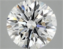 Del inventario de diamantes de laboratorio, 2.52 quilates, Redondo , Color F, claridad VVS2 y certificado IGI