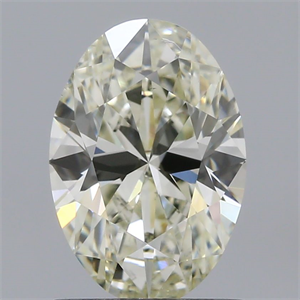 Picture of Natural Diamond 1.01 Carats, Oval with  Cut, J Color, VS2 Clarity and Certified by IGI