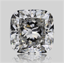 Natural Diamond 1.51 Carats, Cushion with  Cut, F Color, SI1 Clarity and Certified by GIA