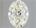 Diamante Natural 5.01 quilates, Ovalado , Color J, claridad SI2 y certificado GIA