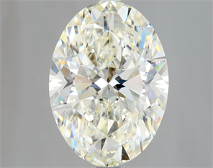 Foto Diamante Natural 5.01 quilates, Ovalado , Color J, claridad SI2 y certificado GIA de