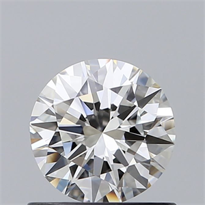 Picture of Natural Diamond 0.70 Carats, Round with Excellent Cut, H Color, VS2 Clarity and Certified by GIA
