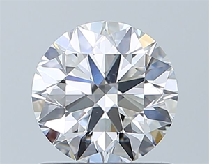 Foto Diamante Natural 0.80 quilates, Redondo , Color E, claridad SI1 y certificado GIA de