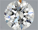 Diamante Natural 1.70 quilates, Redondo , Color H, claridad VVS2 y certificado GIA