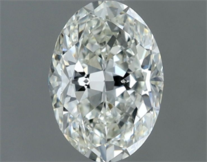 Picture of Natural Diamond 0.51 Carats, Oval with  Cut, H Color, VVS1 Clarity and Certified by IGI