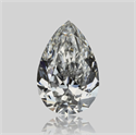 Diamante Natural 0.51 quilates, De pera , Color F, claridad VVS1 y certificado GIA