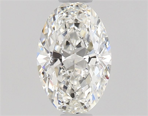 Picture of Natural Diamond 0.54 Carats, Oval with  Cut, F Color, VVS1 Clarity and Certified by GIA