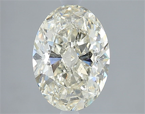 Picture of Natural Diamond 2.01 Carats, Oval with  Cut, M Color, SI2 Clarity and Certified by GIA