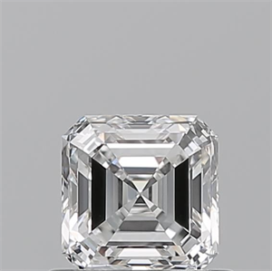 Foto Diamante Natural 0.70 quilates, Asscher , Color F, claridad VVS1 y certificado GIA de