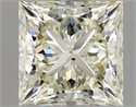 Natural Diamond 1.01 Carats, Princess with  Cut, M Color, VS2 Clarity and Certified by GIA
